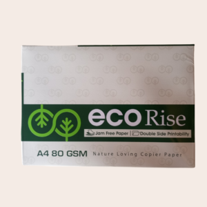 Ecorise 80 GSM A4 Copier Paper – Pack of 10| Sustainable Printer Paper