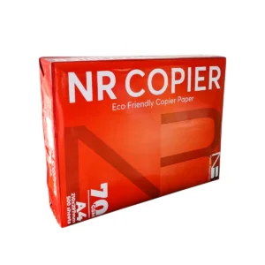 NR Copier Paper A4 70 GSM – Eco-Friendly Multipurpose Recycled Copier Paper | Pack of 20 Reams (500 Sheets Each)
