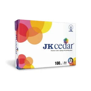 JK Cedar Premium A4 Size Copier Paper – Pack of 20 – Ultra Smooth 100 GSM for Sharp Text & Vivid Colour Printing